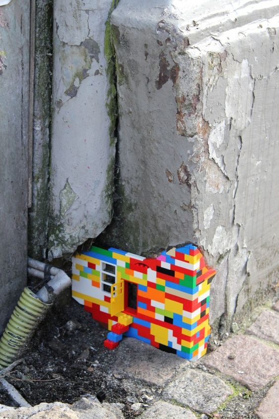 25 ideas LEGO® brickwork