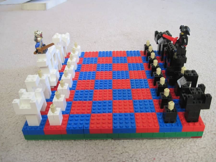 25 ideas LEGO® chess set