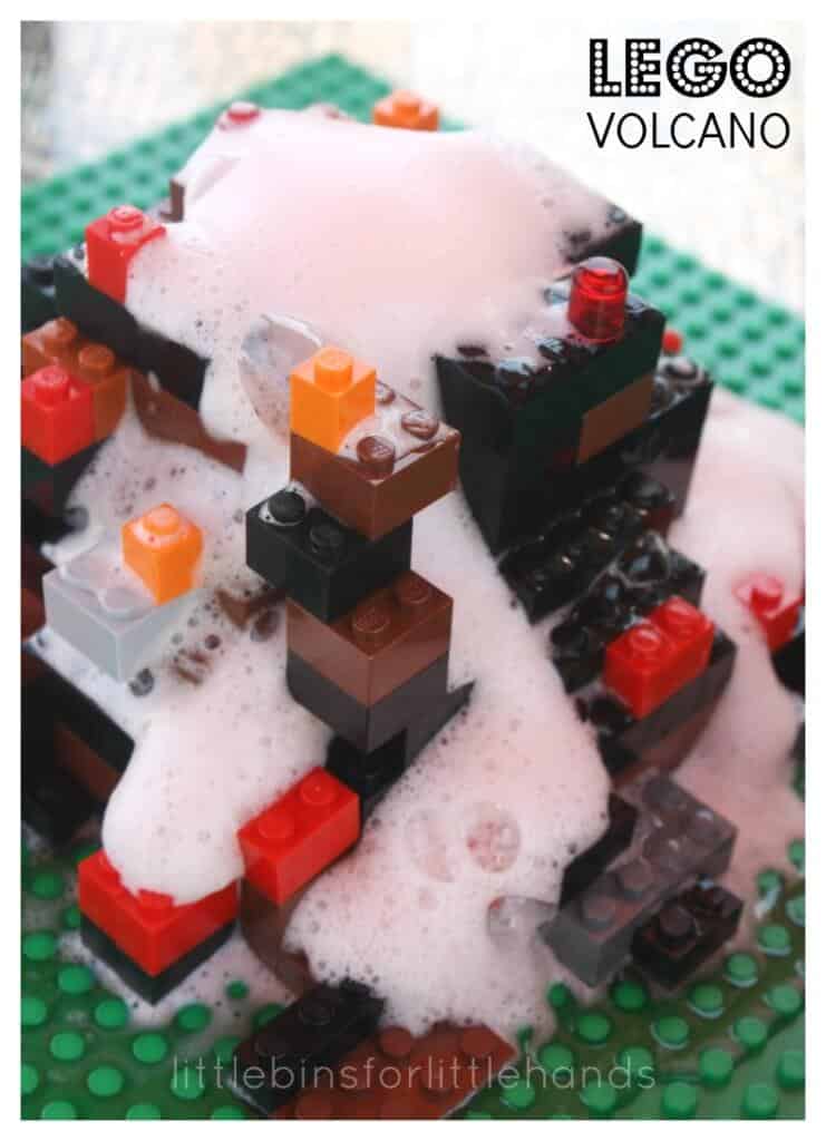 25 ideas LEGO® volcano