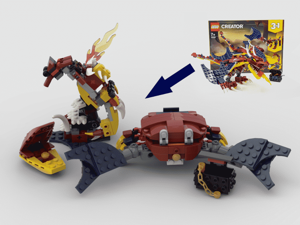 Lego creator alternate builds sale