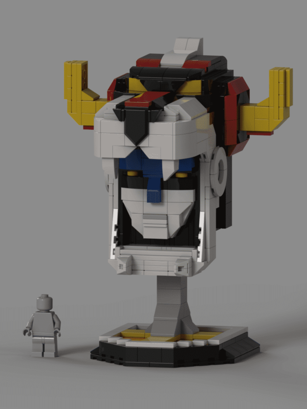 voltron head with stand