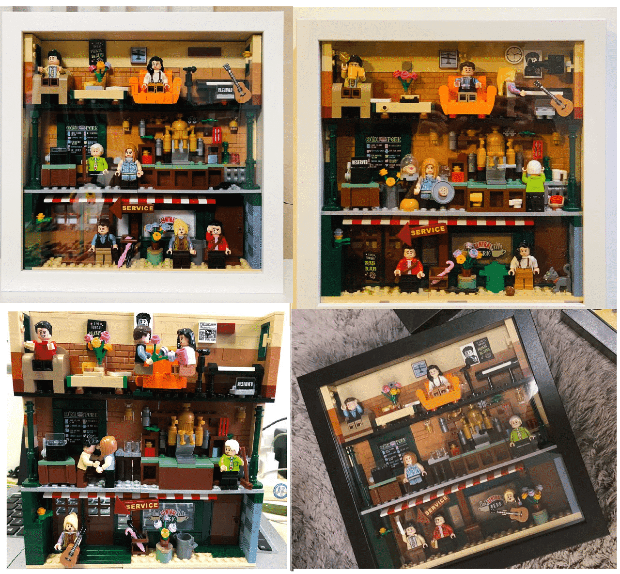 Lego Frame - FRIENDS Perk of 21319) | Custom LEGO® Gift Models / MOCs