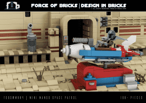 01 Force of Bricks Mini Mando Space Patrol title page 01