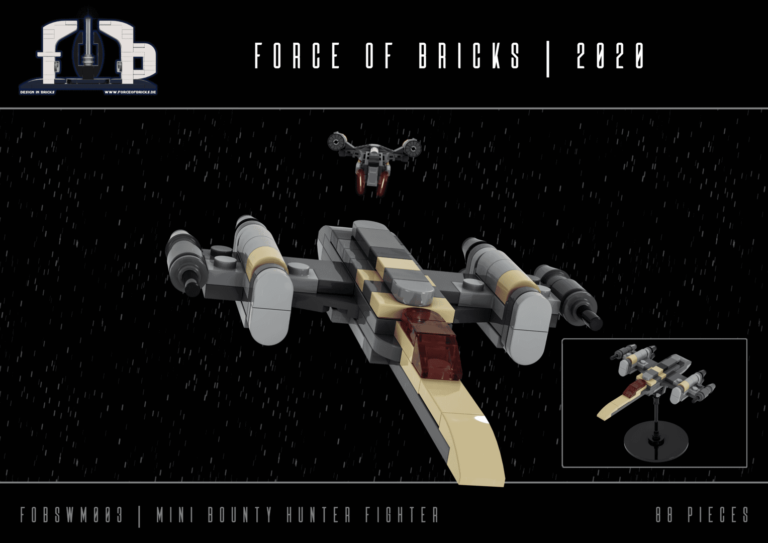Force of Bricks Mini Bounty Hunter Fighter title page