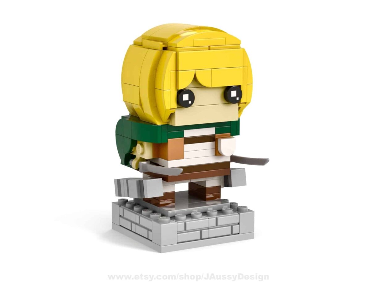 LEGO Attack on Titans Armin Front