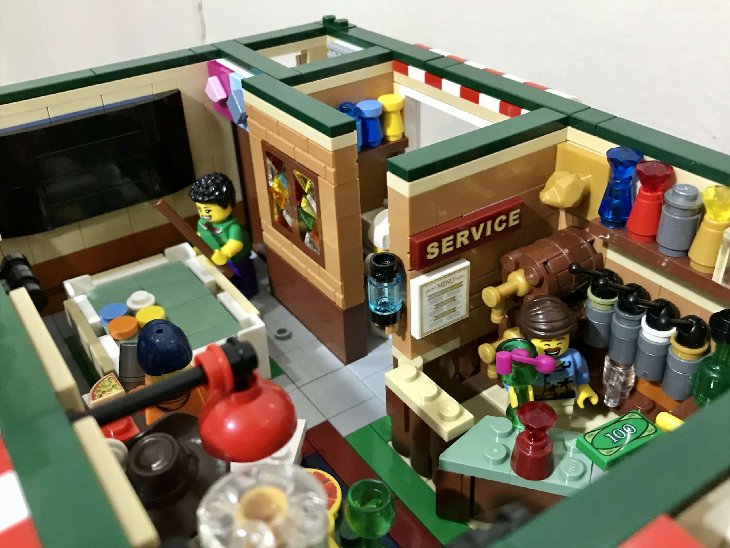 Modular Central Perk Cafe & Pub | Custom Corporate LEGO® Gift Models / MOCs