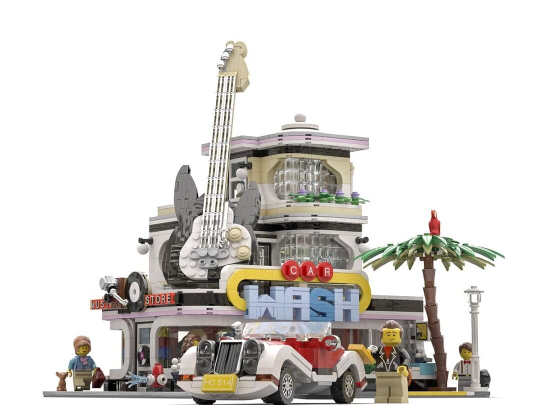 LEGO Ideas 25 Projects Qualify for the Third 2020 Review | Belle-Ve Bricks | LEGO MOCS / Custom MOCs car wash