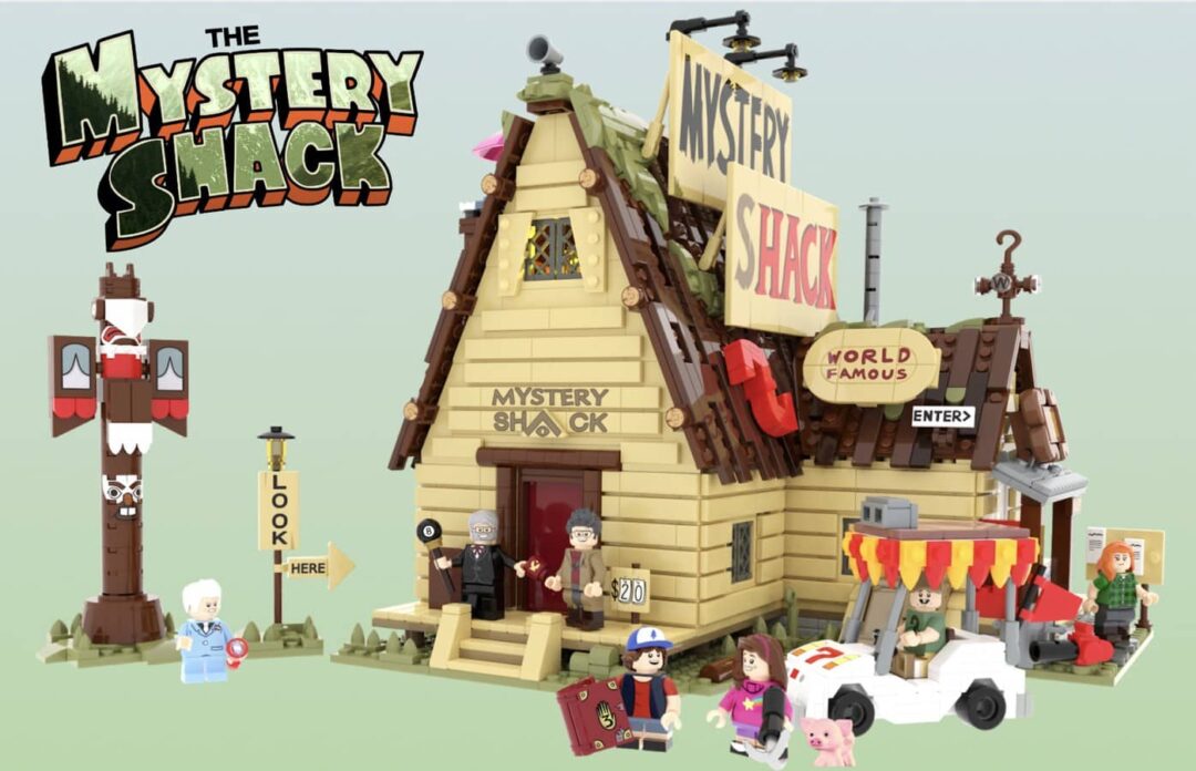 LEGO Ideas 25 Projects Qualify for the Third 2020 Review | Belle-Ve Bricks | LEGO MOCS / Custom MOCs mystery shack