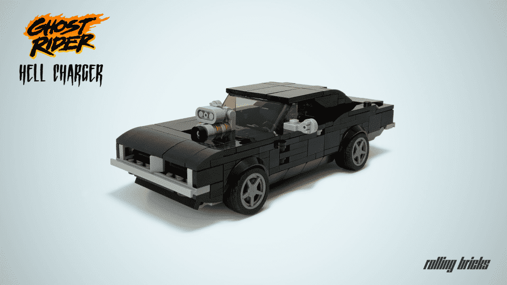 How to build a LEGO car Ghost Rider