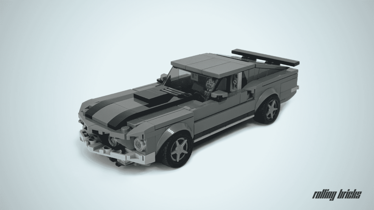 How to build a LEGO® car John Wick Ford Mustang