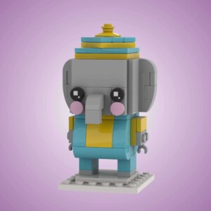Elephant Buddy BrickHeadz Free LEGO® MOC
