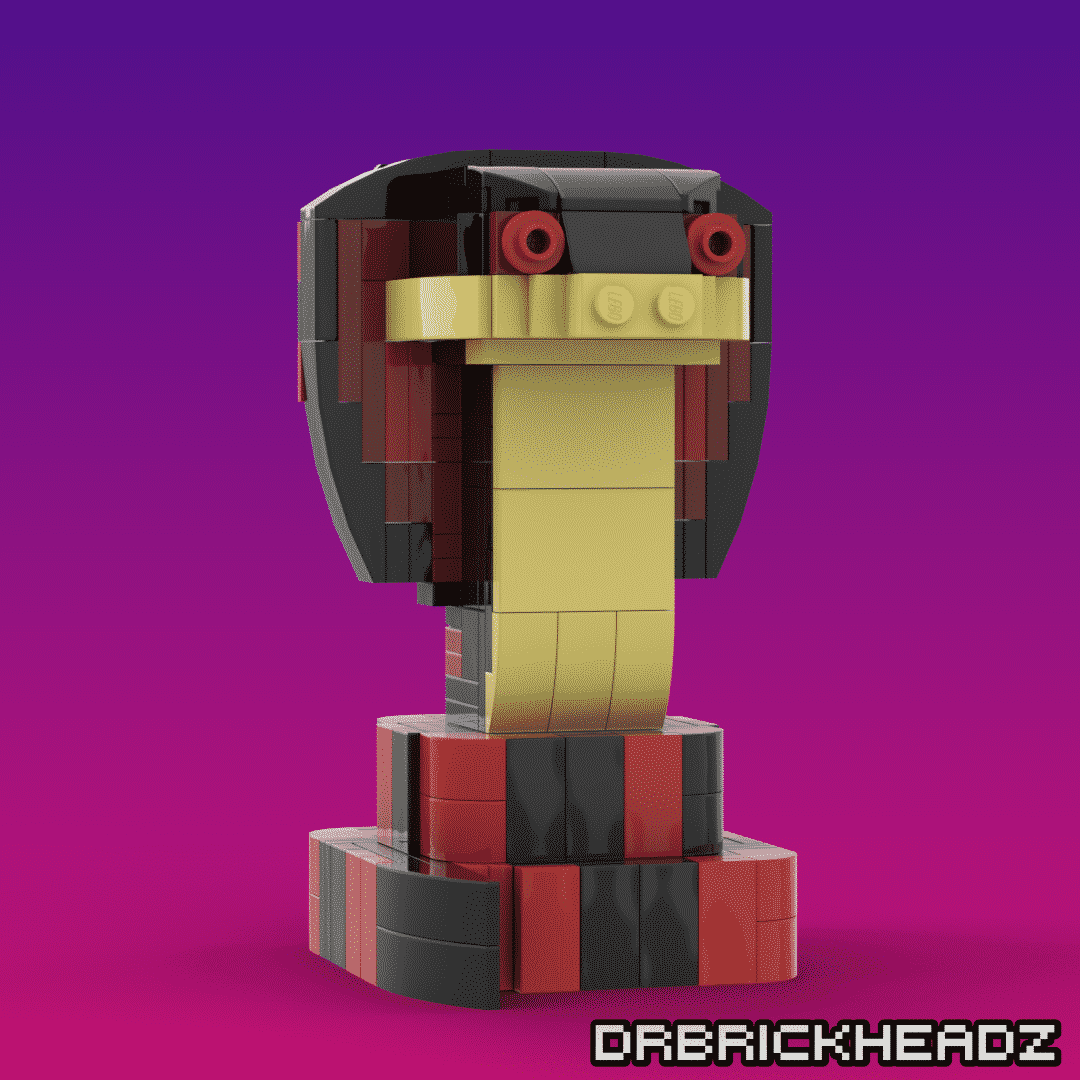 (Snake) Custom Brickheadz | Custom Gift Models / MOCs