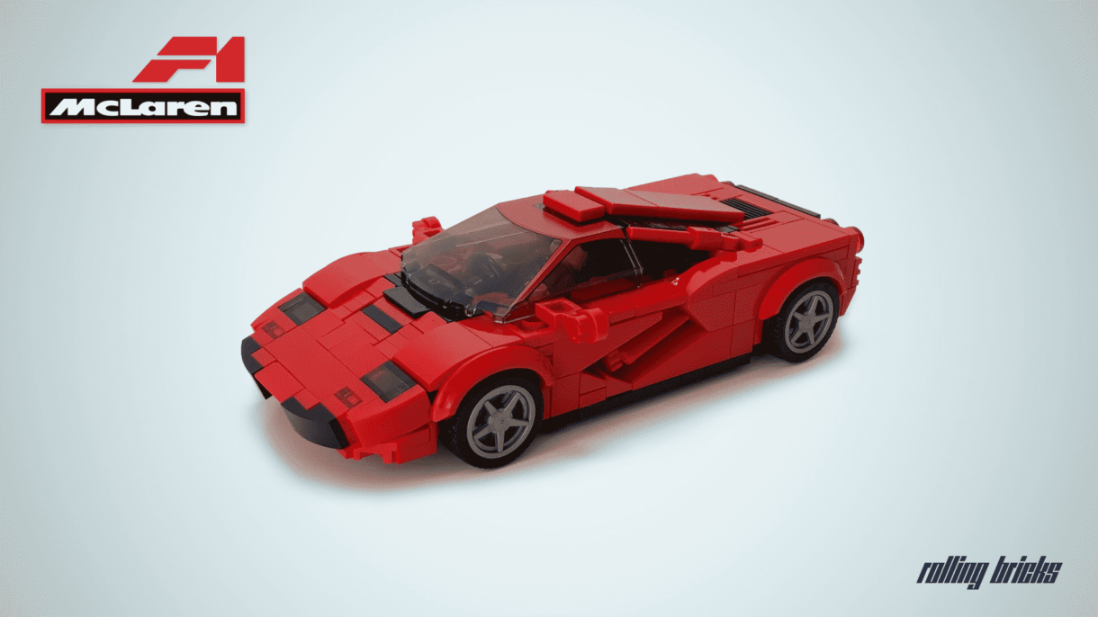 How to build a LEGO® car Mclaren F1