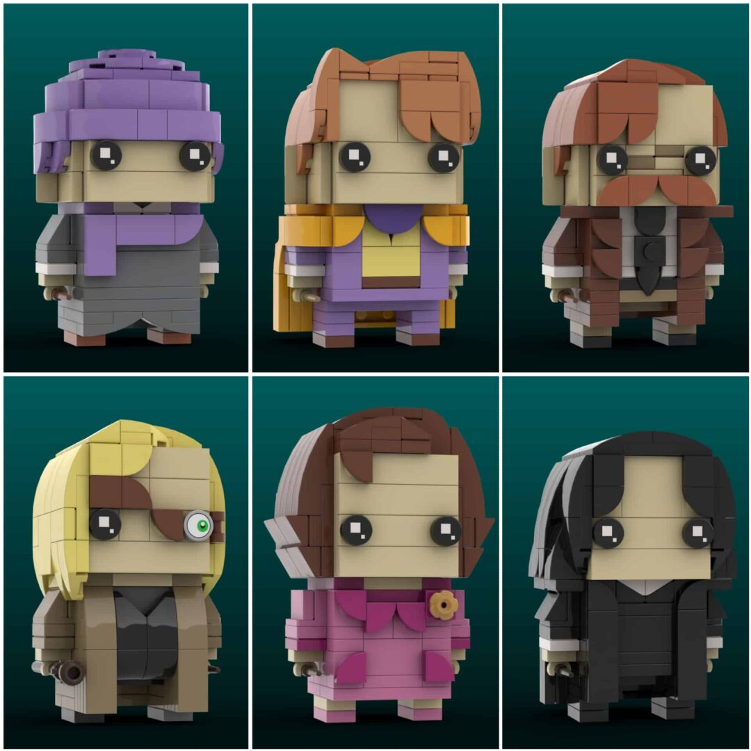 Complete Guide on Designing a LEGO MOC | Belle-Ve Bricks | LEGO MOCS / Custom MOCs harry-potter-lego-moc-brickheadz