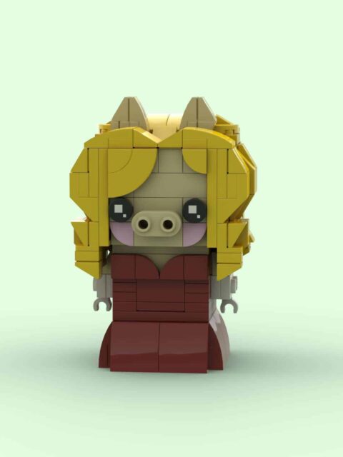 LEGO MOC STITCH (BABYHEADZ) by przemyslawek