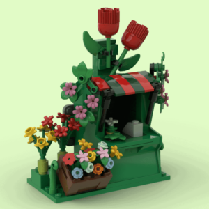 Arcade Pod Flower Stand