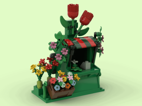 Arcade Pod Flower Stand
