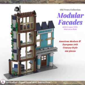 Modular Facades LEGO Creator  Alternative Build