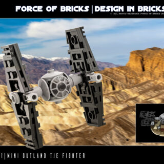 Force of Bricks Mini Outland TIE Fighter V title page  scaled
