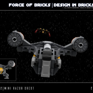 Force of Bricks Mini Razor Crest title page FOB  scaled