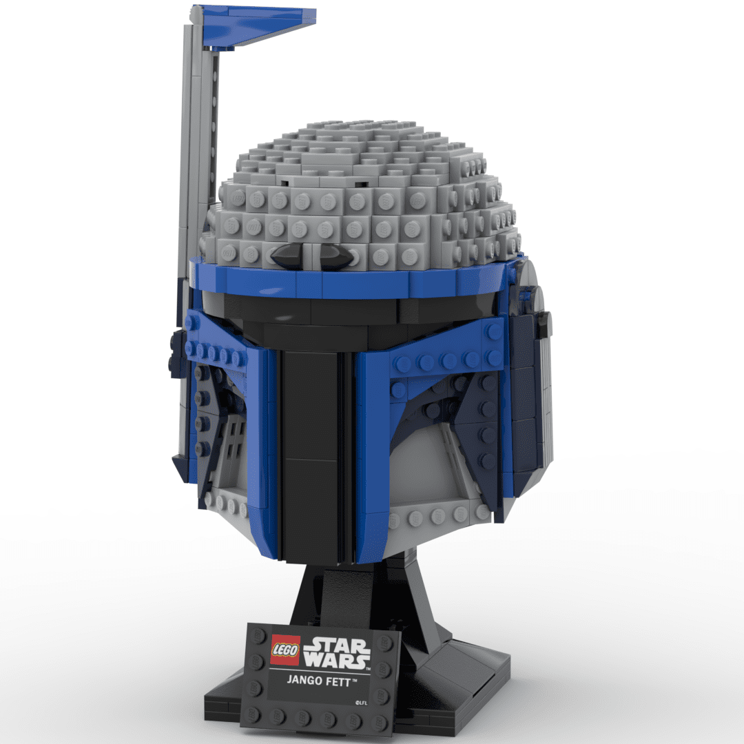 LEGO® instructions Jango Fett Helmet | Custom Corporate LEGO® Gift Models MOCs