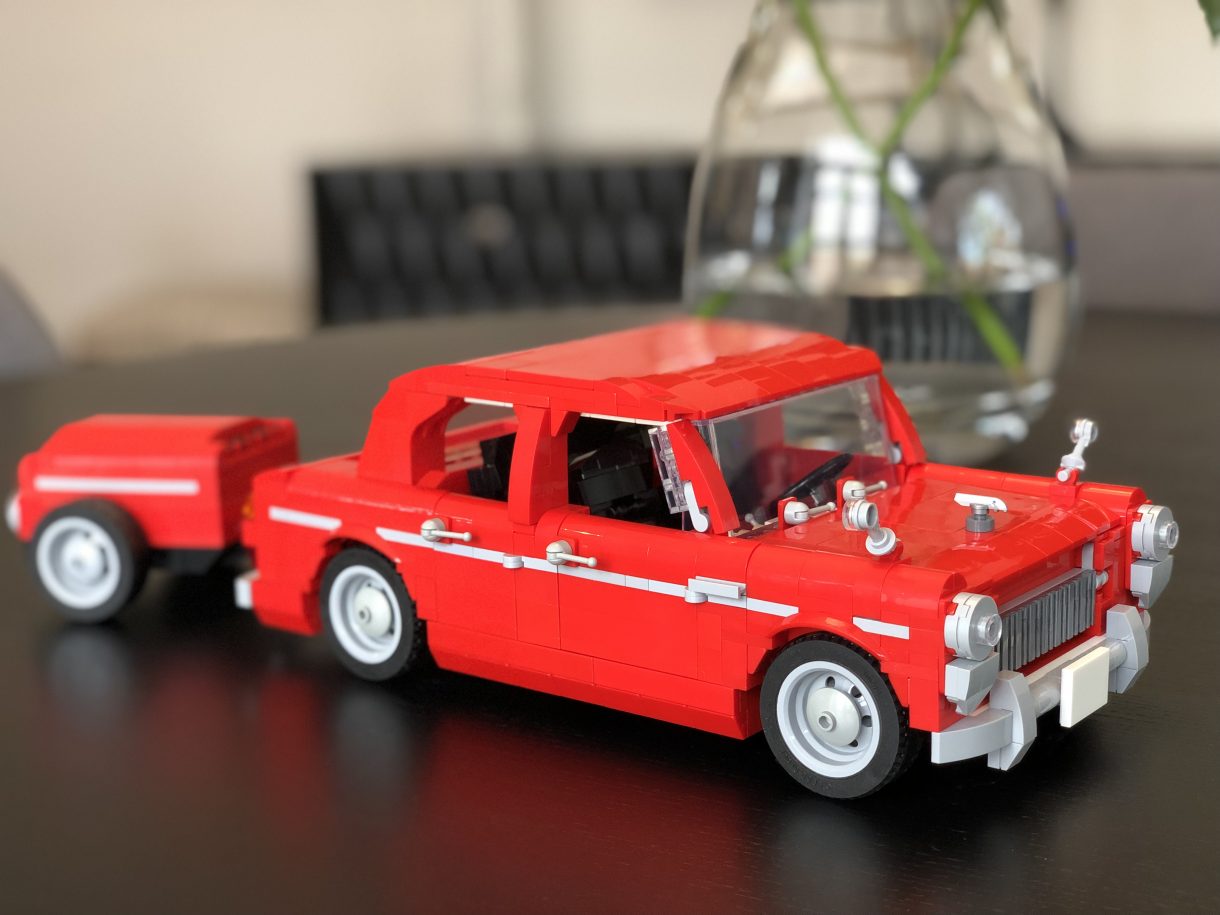 LEGO Commission Build Vintage-Car-Commission-2