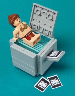lego jokes and LEGO® puns scanning bum