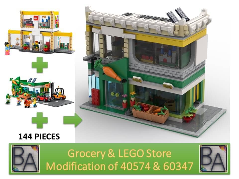 Hold sammen med prøve Medfølelse Grocery & LEGO® Store | LEGO® MOCs With Buiding Instructions / Custom LEGO®  Models