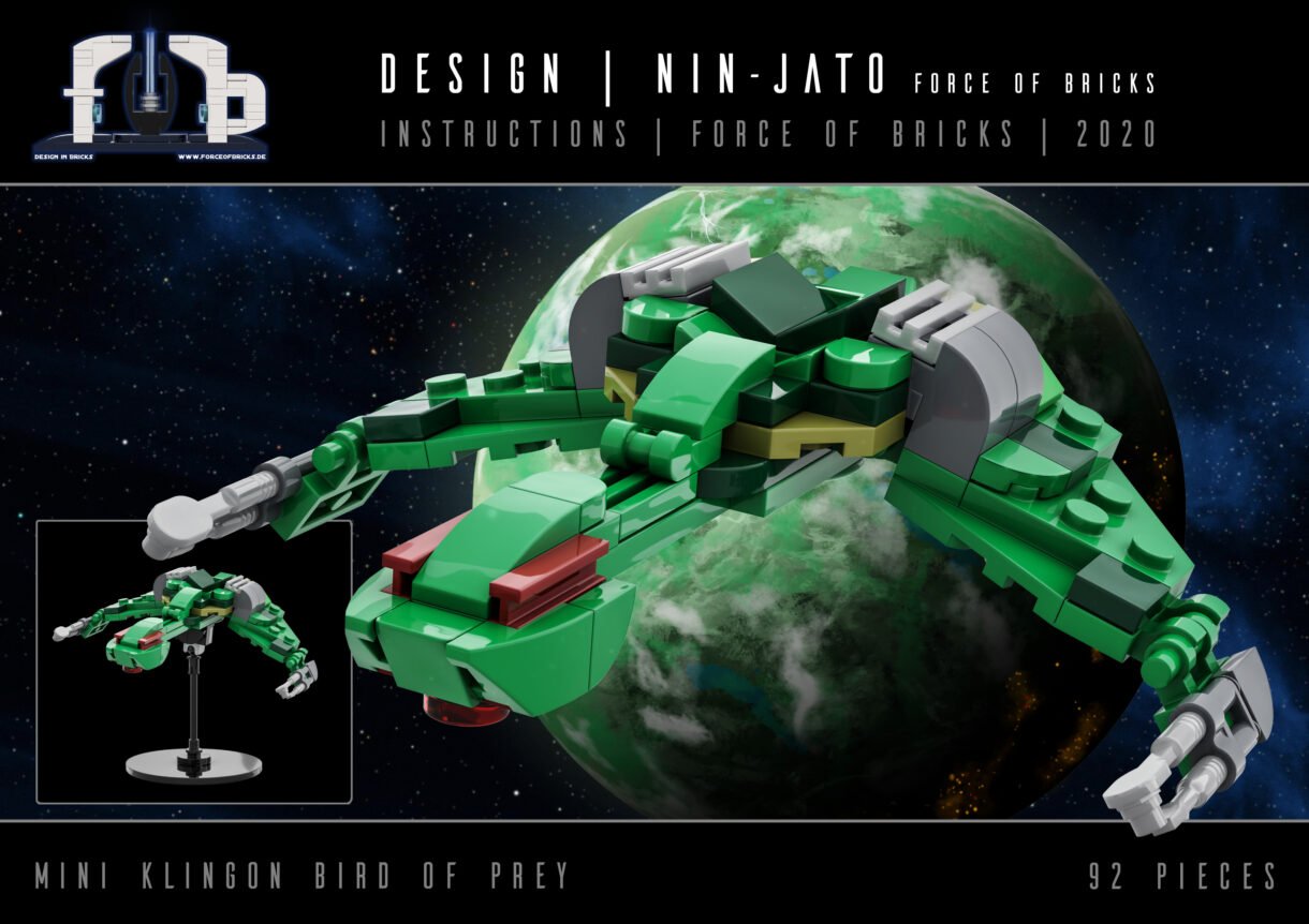 Jato Mini Klingon Bird of Prey LEGO® Star Trek