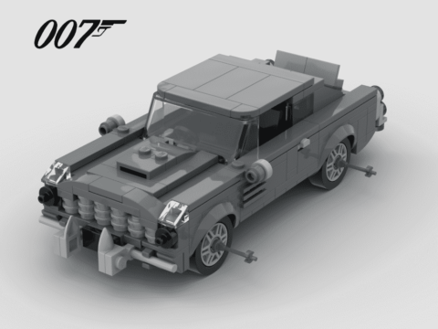 LEGO MOC Aston Martin DB5 (007) by NV Carmocs