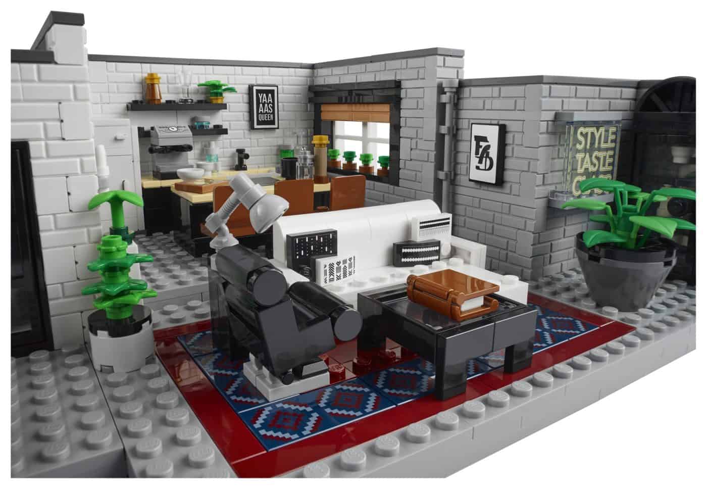LEGO 10291 Queer Eye Fab 5 Loft Couch