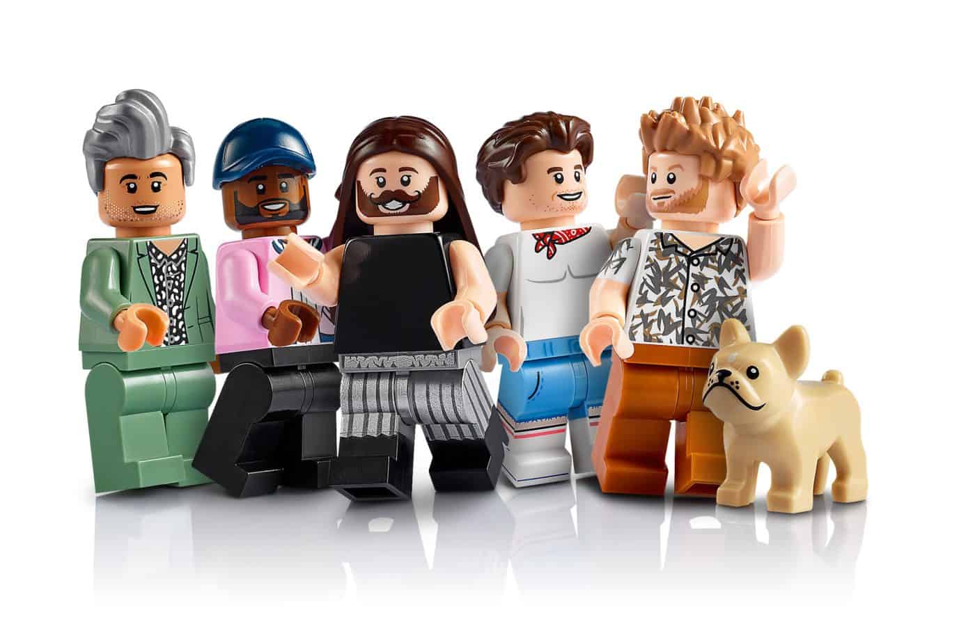 LEGO 10291 Queer Eye Fab 5 Loft Minifigs 2