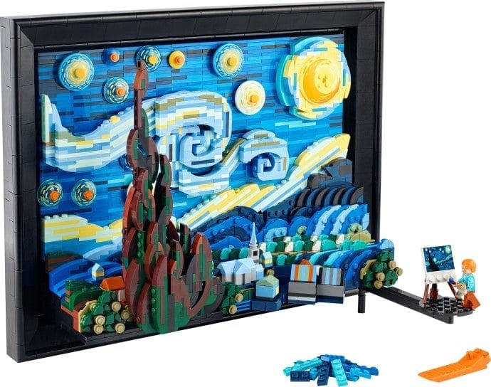 Vincent van Gogh - The Starry Night 21333 Most Popular LEGO set
