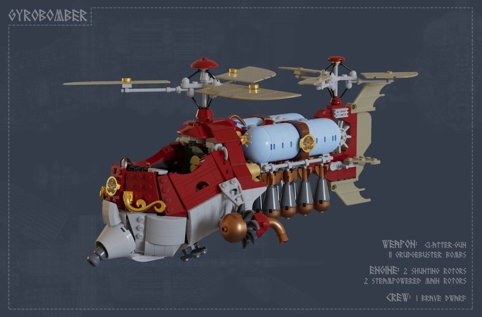 lego warhammer Gyrobomber