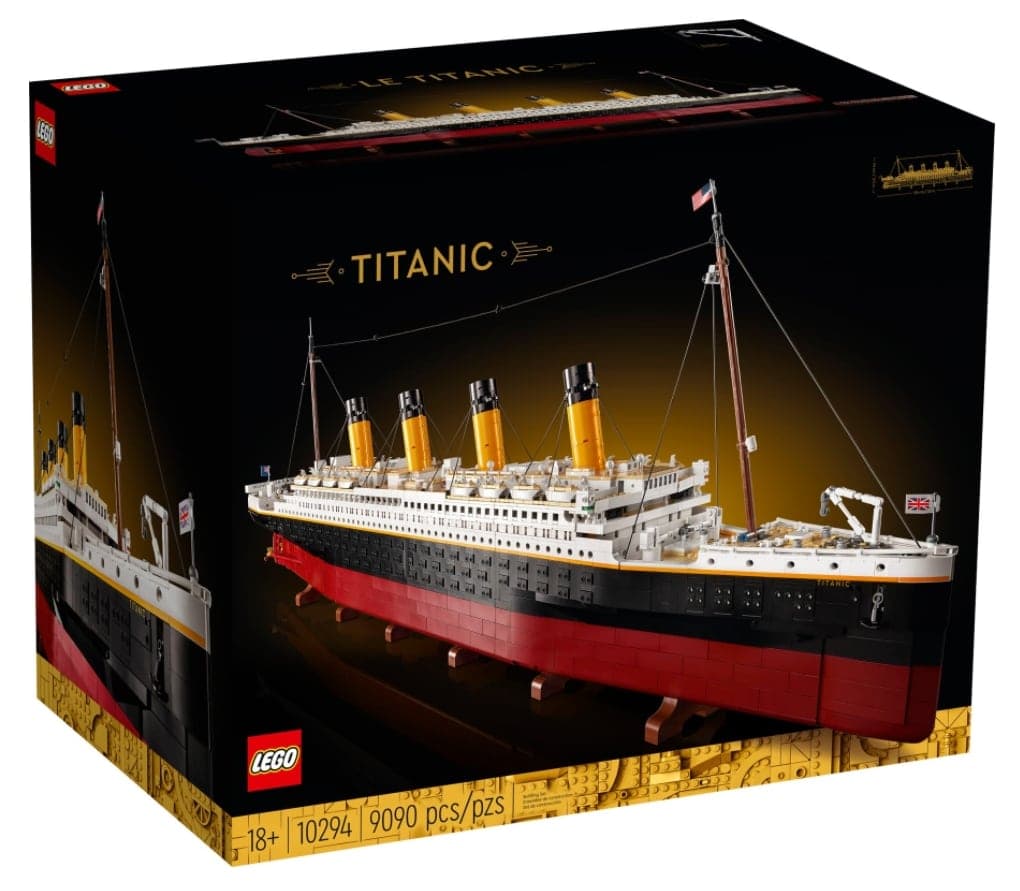 titanic 10294 set box
