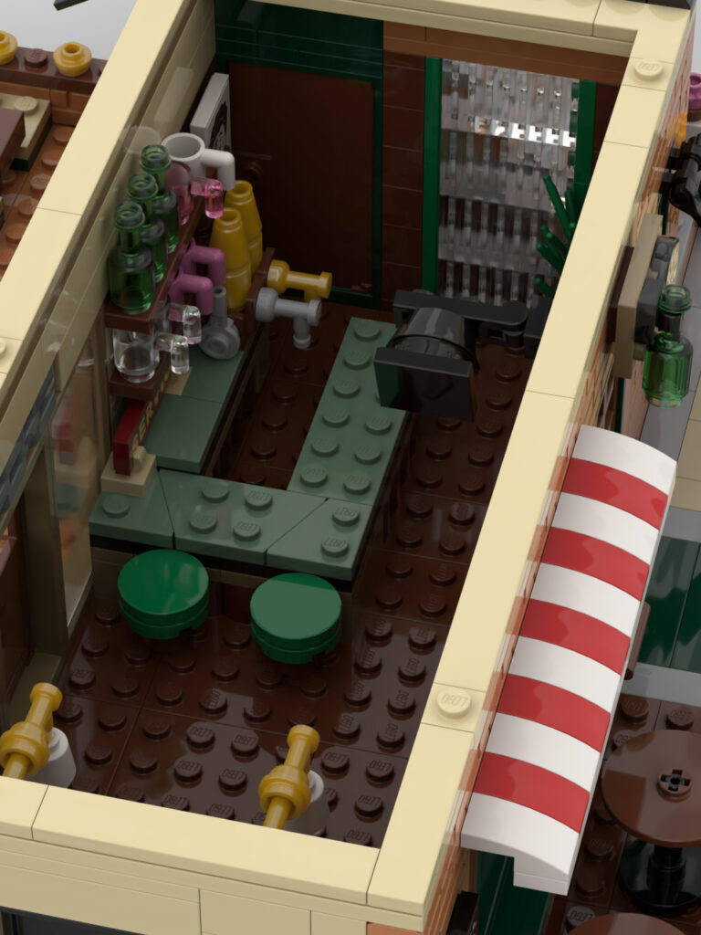 K Sports Bar Custom LEGO Models LEGO MOCs With Building Instructions
