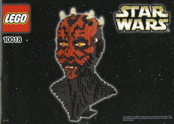 darth maul bust Most Expensive LEGO® Sets