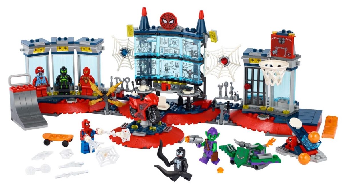 LEGO Spider-Man Attack on the Spider Lair 76175