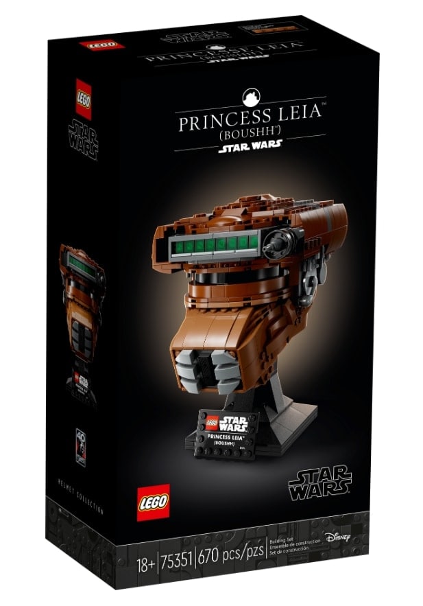 Princess Leia Boushh Helmet 75351 Star Wars%E2%84%A2 2