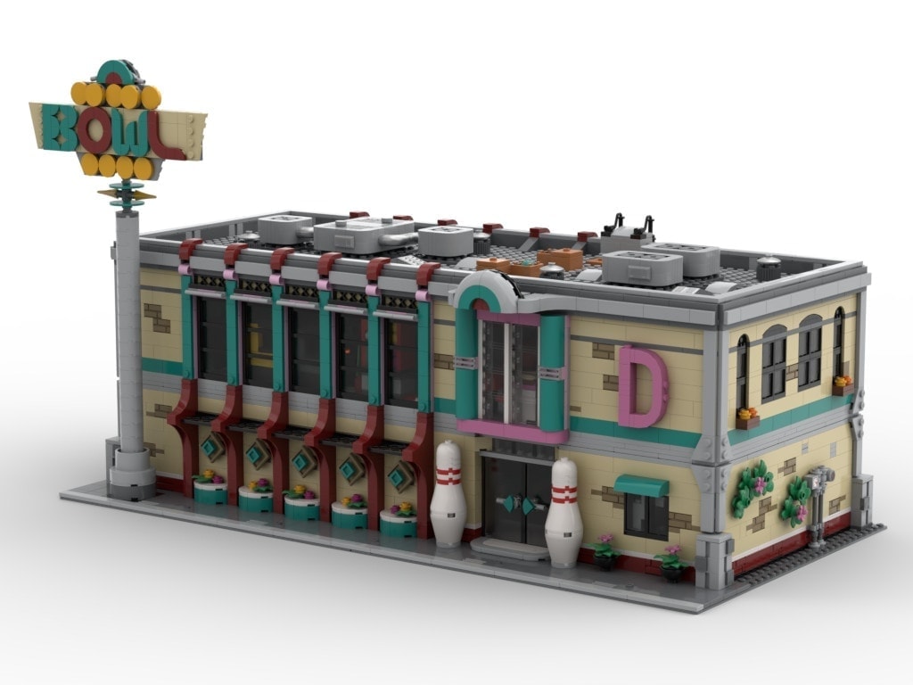 Retro Arcade & Diner - Compatible with Set 910013 | Custom Designed ...