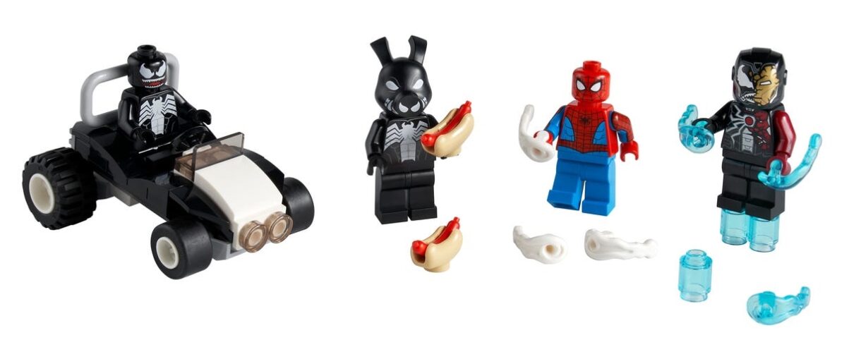 Spider-Man versus Venom and Iron Venom 40454 Spider-Man