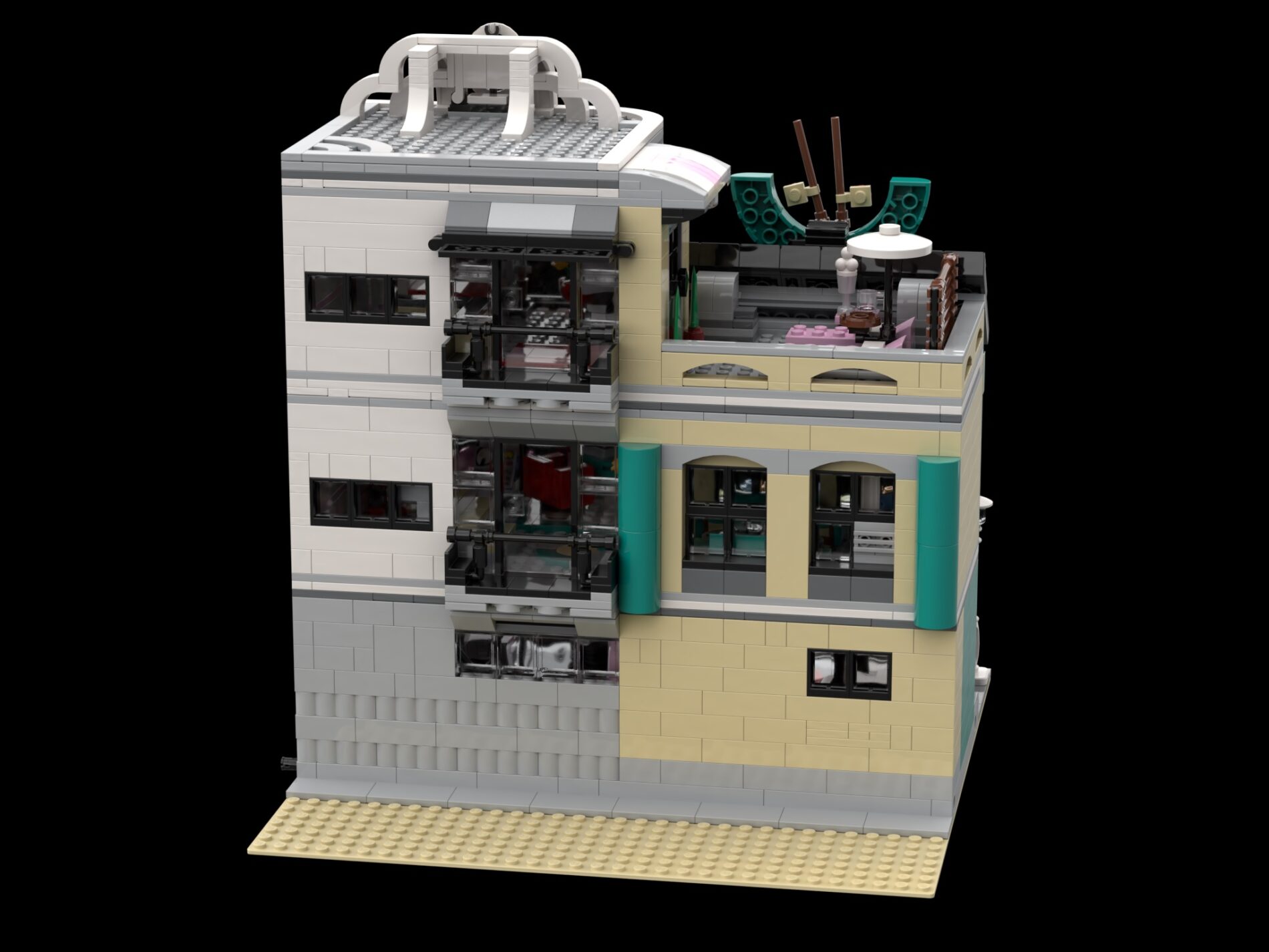 Lego 10260 alternate discount build