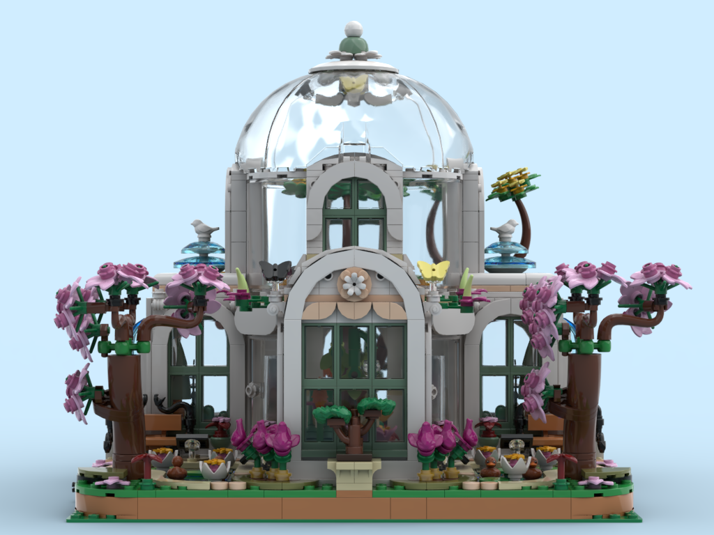 Modular Botanical Garden - Modification of 2x Sets 41757 | Custom ...