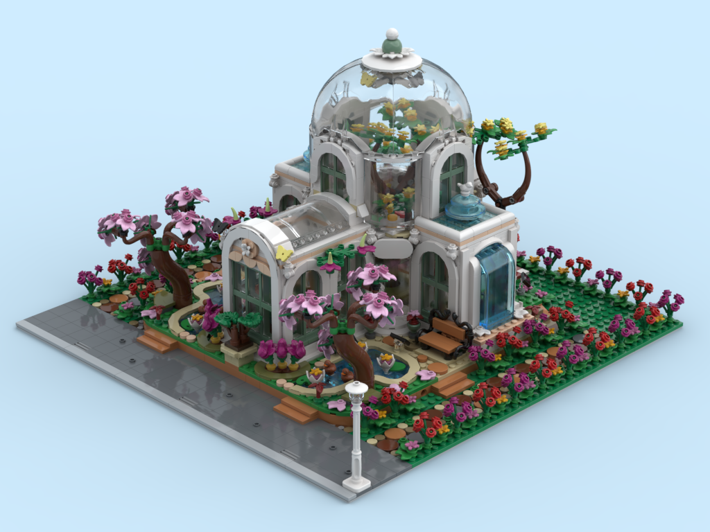LEGO MOC Modular Botanical Garden - Modification of 2x Sets 41757 by Brick  Artisan