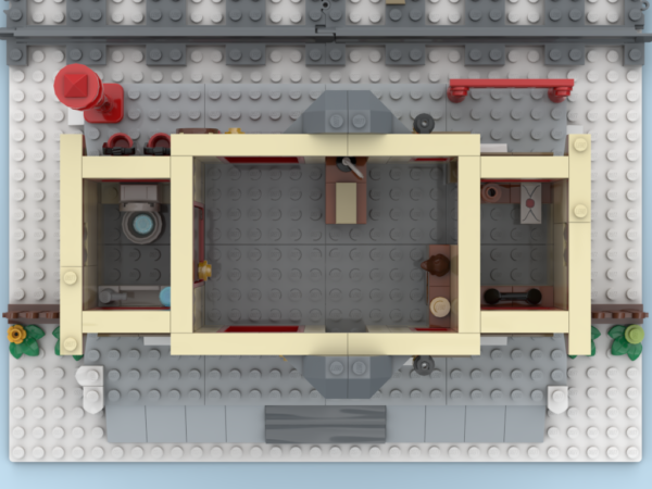 Winter Modular Hogsmeade Station 3