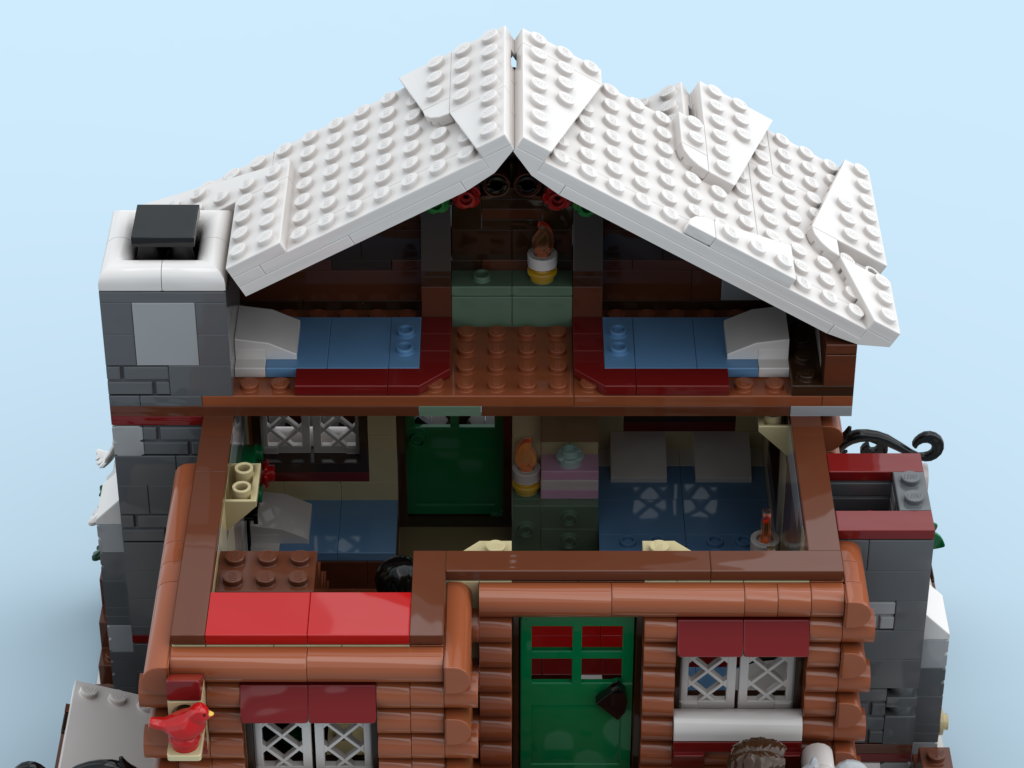 LEGO MOC Modular Alpine Lodge XL - Modification of 2x Sets 10325 by Brick  Artisan